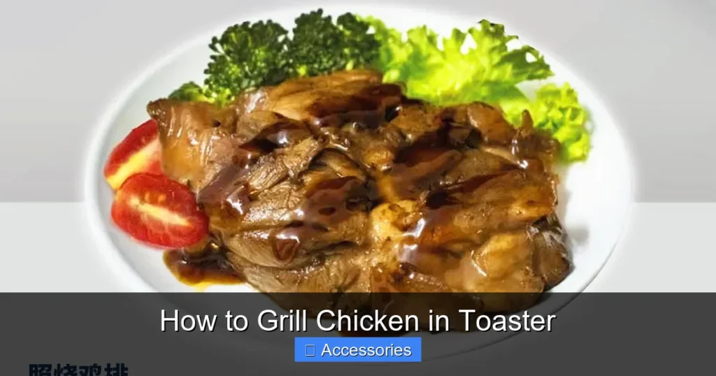 How to Grill Chicken in Toaster