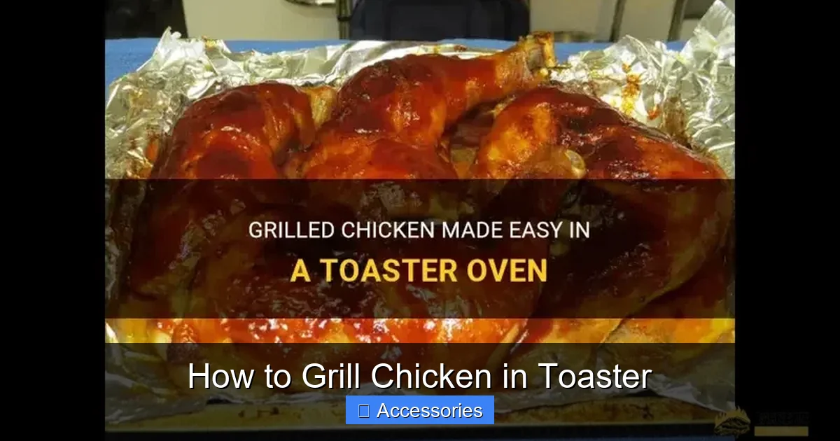 How to Grill Chicken in Toaster
