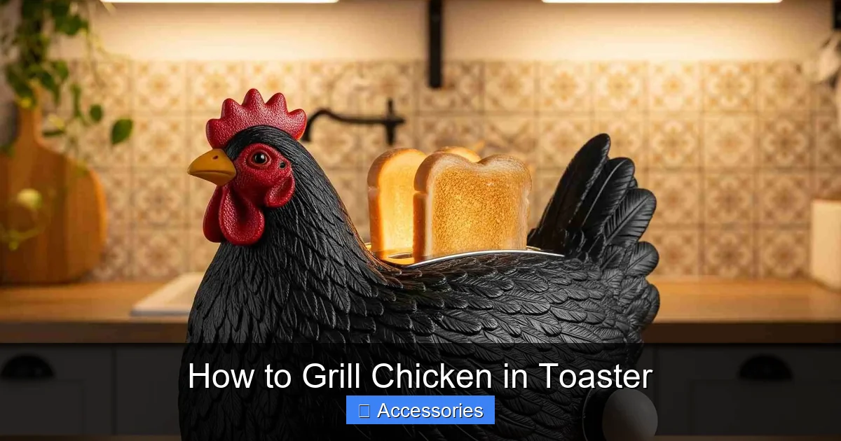 How to Grill Chicken in Toaster