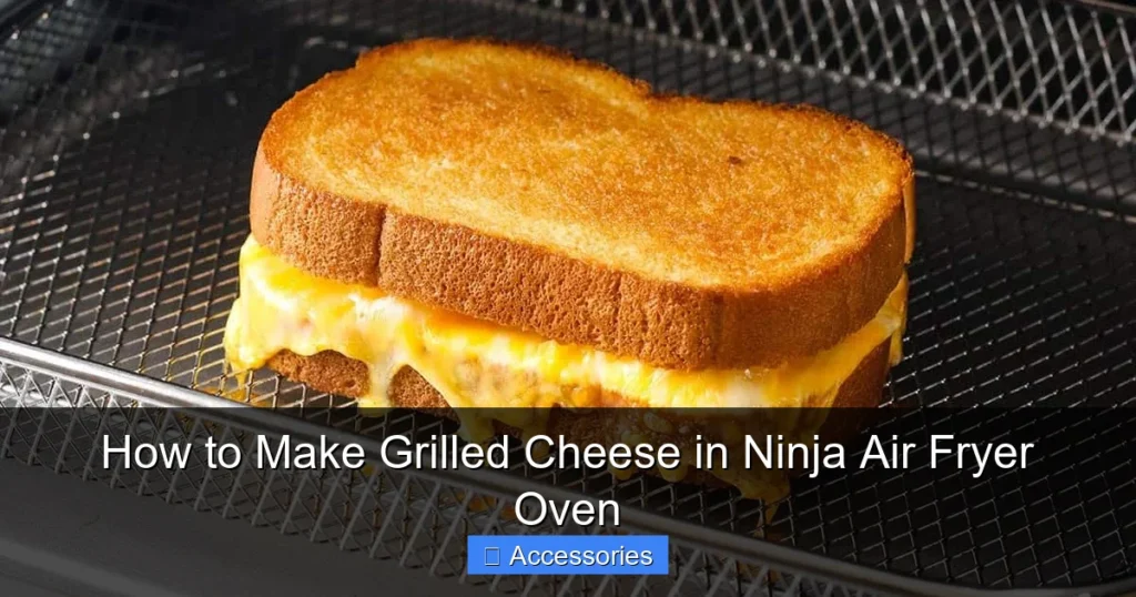 How to Make Grilled Cheese in Ninja Air Fryer Oven