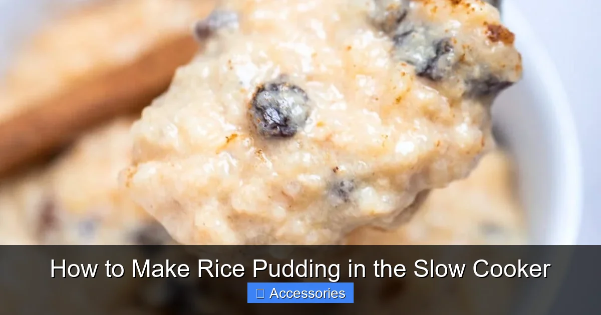 How to Make Rice Pudding in the Slow Cooker