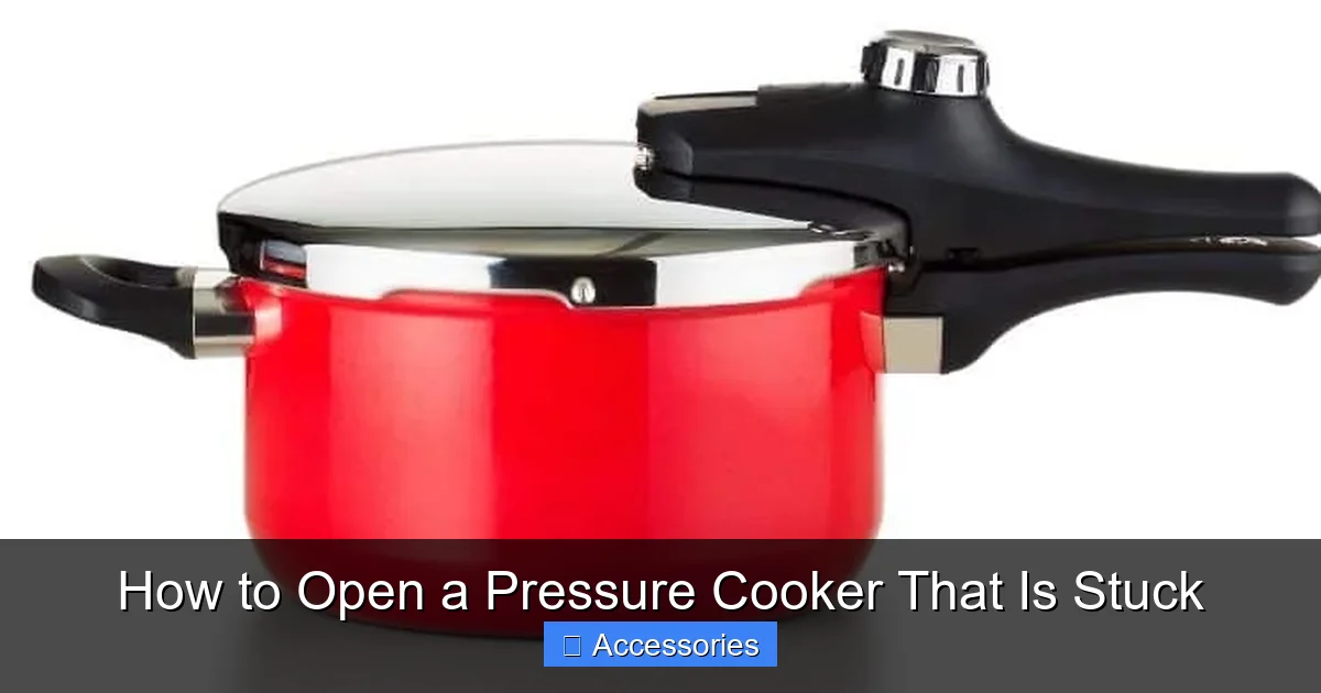 How to Open a Pressure Cooker That Is Stuck