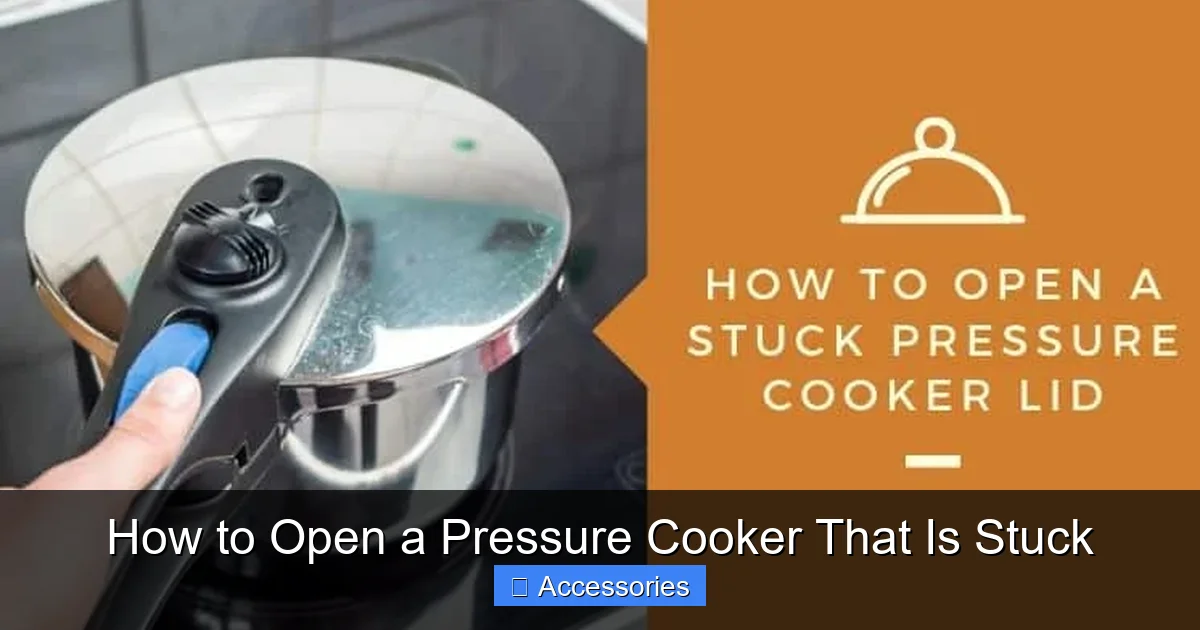 How to Open a Pressure Cooker That Is Stuck
