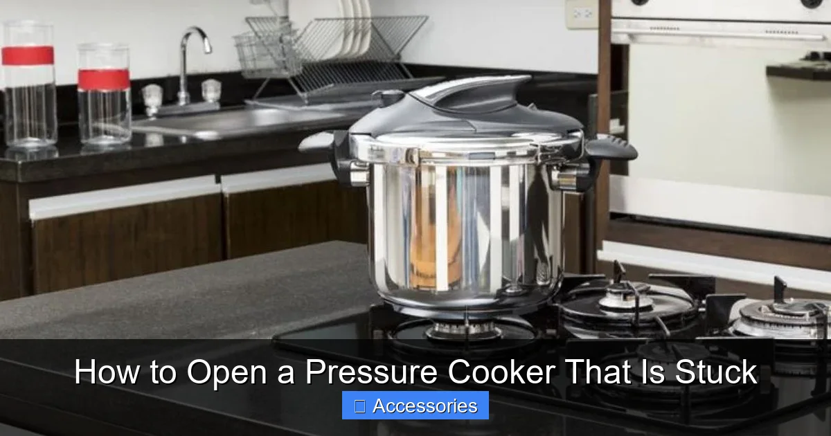 How to Open a Pressure Cooker That Is Stuck
