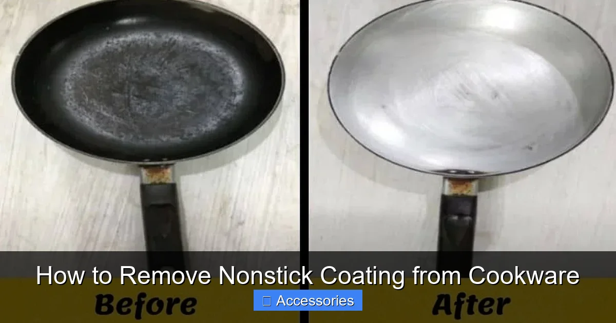 How to Remove Nonstick Coating from Cookware
