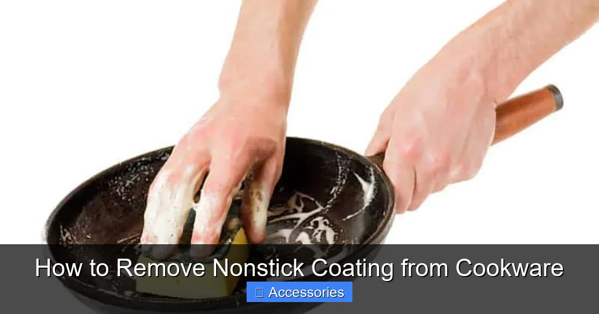 How to Remove Nonstick Coating from Cookware