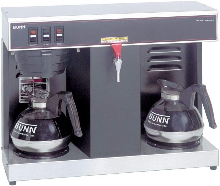BUNN 12-Cup Automatic Commercial Coffee Maker with 2 Warmers