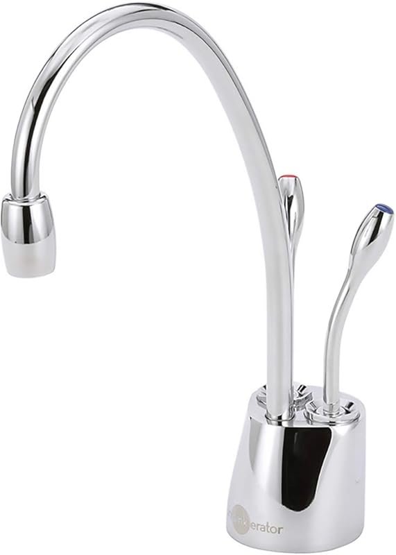 InSinkErator Chrome Contemporary Instant Hot & Cold Water Dispenser Faucet