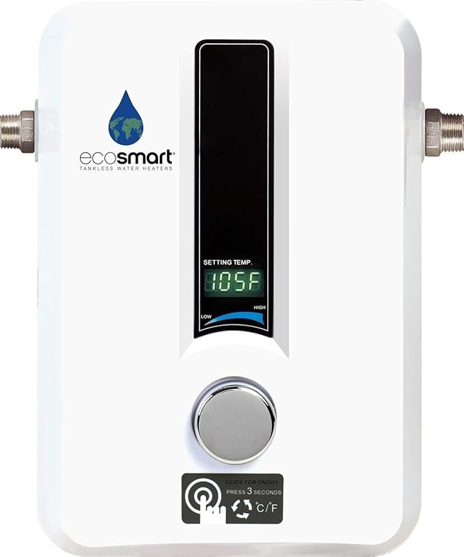 EcoSmart ECO 11 Electric Tankless Water Heater with Self Modulating Te