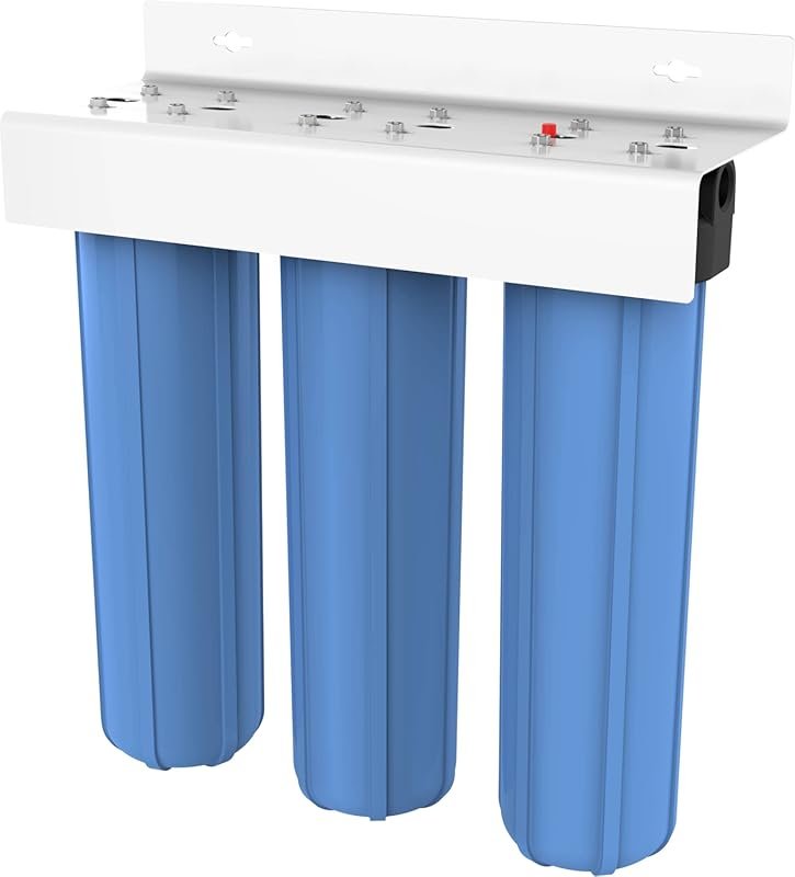 Pentair Pentek BBFS-222 Big Blue Three-Housing Filtration System, 1