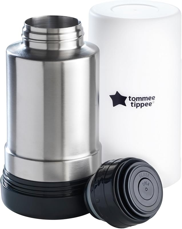 Tommee Tippee Thermal Insulation Bottle Warmer – Stainless-Steel Flask