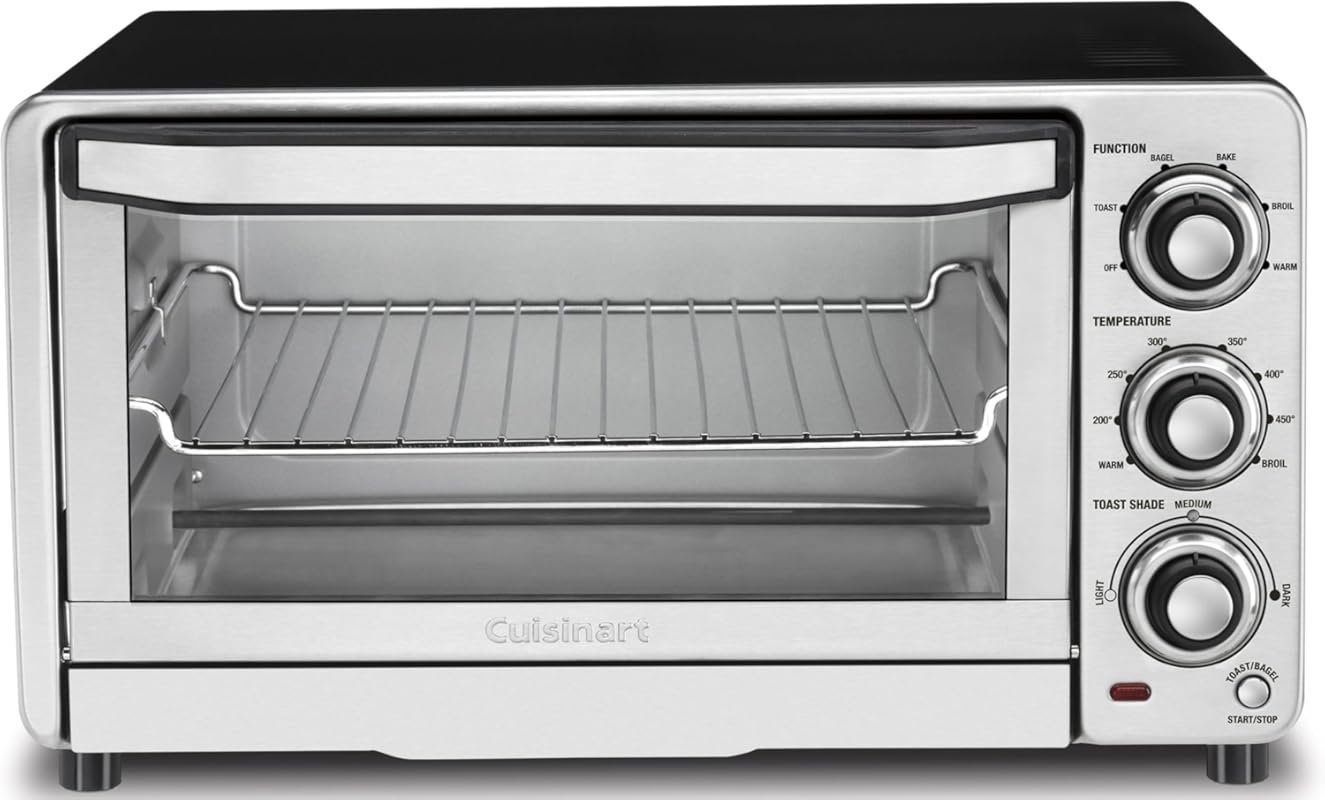 Cuisinart Classic Toaster Oven Broiler – 1800W, Non-Stick Interior, Br
