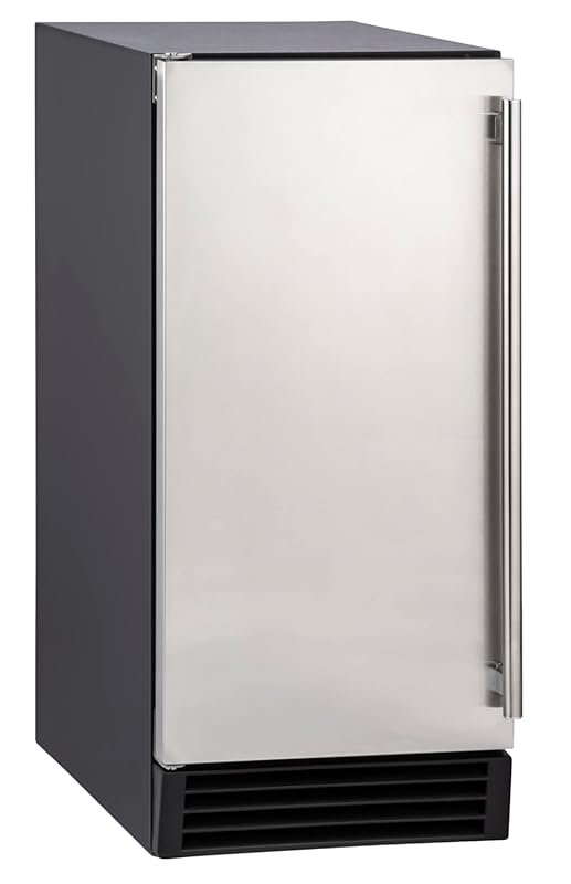 Maxx Ice indoor self-contained 60 lbs ice machine with full dice and s
