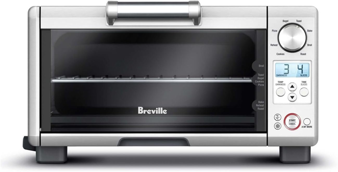 Breville BOV450XL Mini Smart Toaster Oven, Brushed Stainless Steel, Sm