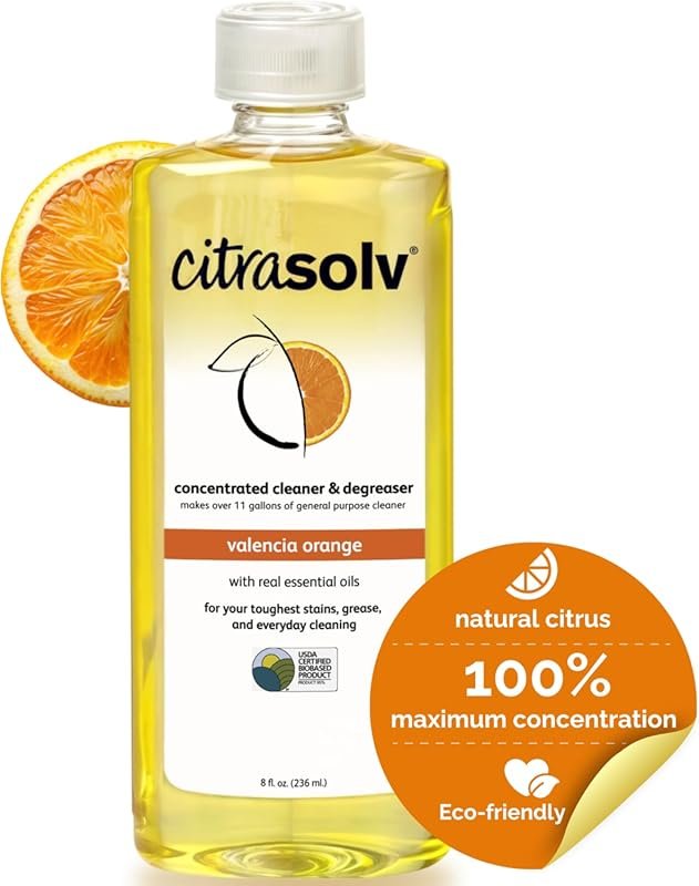 Citra Solv Orange Oil Concentrated Cleaner – Degreaser, Deodorizer & P