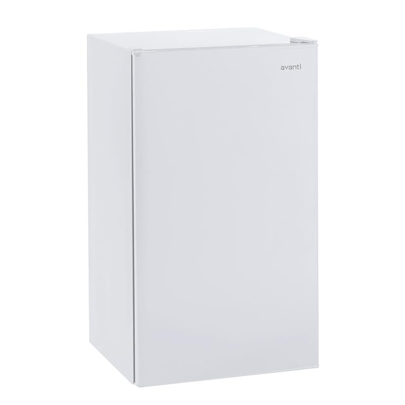 Avanti 3.2-Cu.Ft Mini Refrigerator with Reversible Door, Glass Shelves