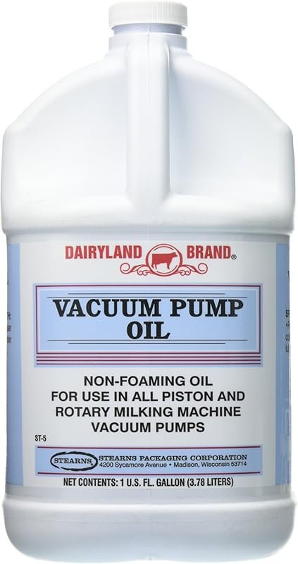Stearns Vacuum Pump Oil Gallon for High-Vacuum Systems