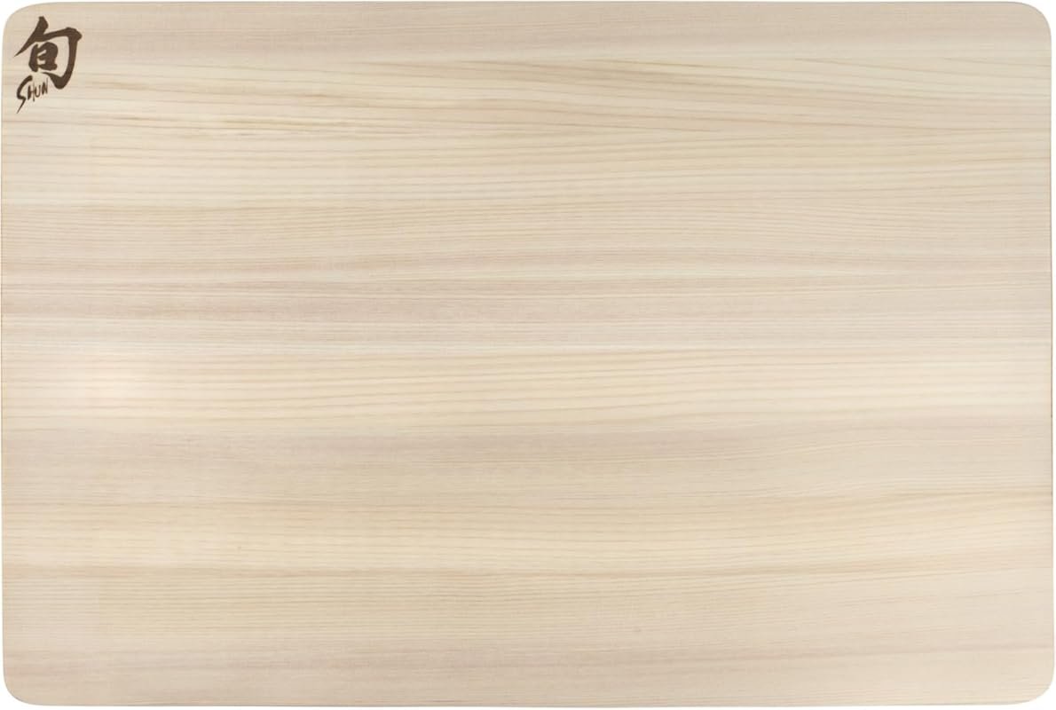 Shun Large Hinoki Cutting Board – FSC-Certified Japanese Wood Preserve