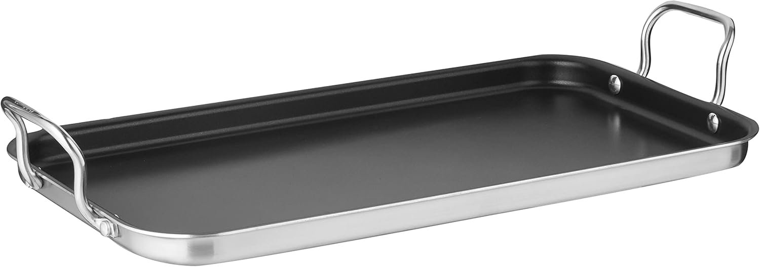 Cuisinart MCP45‑25NSP1 10×18‑inch Nonstick Double‑Burner Griddle