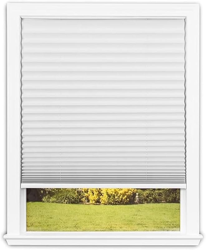 Redi Shade No Tools Easy Lift Cordless Pleated Light Filtering Shade W
