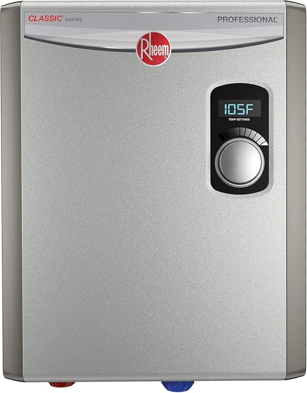 Rheem 18kW Tankless Electric Water Heater 240V Gray