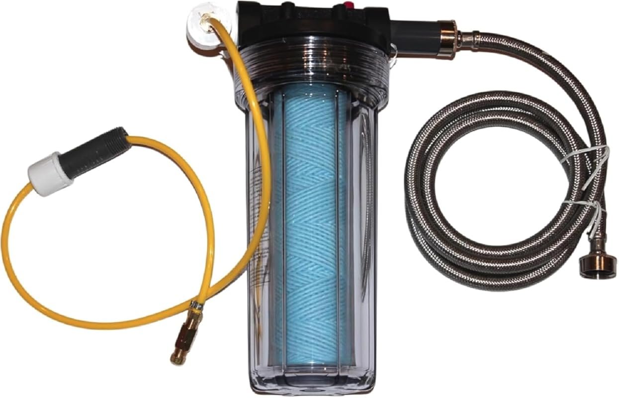 Deluxe Well Water Filter Eliminates Sulfur & Iron Odors, Removes Sedim