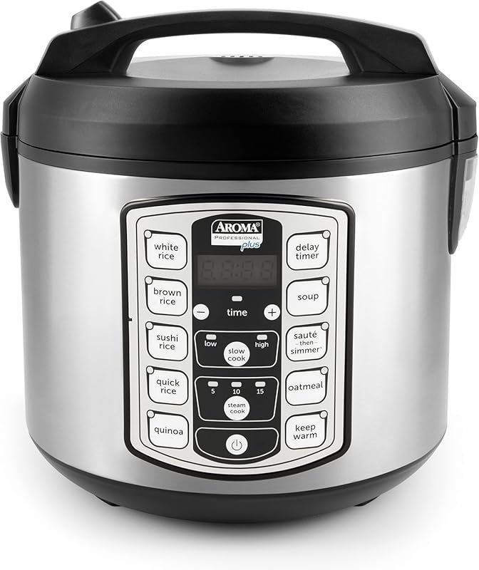 Aroma Professional Plus ARC‑5000SB 20‑Cup (Cooked) Digital Rice Cooker