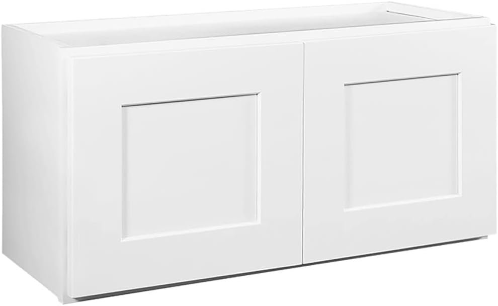Brookings Shaker Unassembled Bridge Wall Cabinet, 30