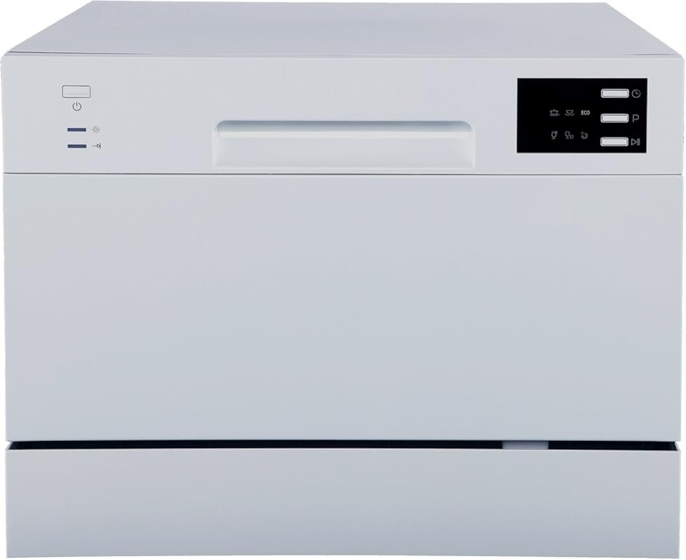 SPT SD-2225DS Countertop Dishwasher with Delay Start & LED Display, En