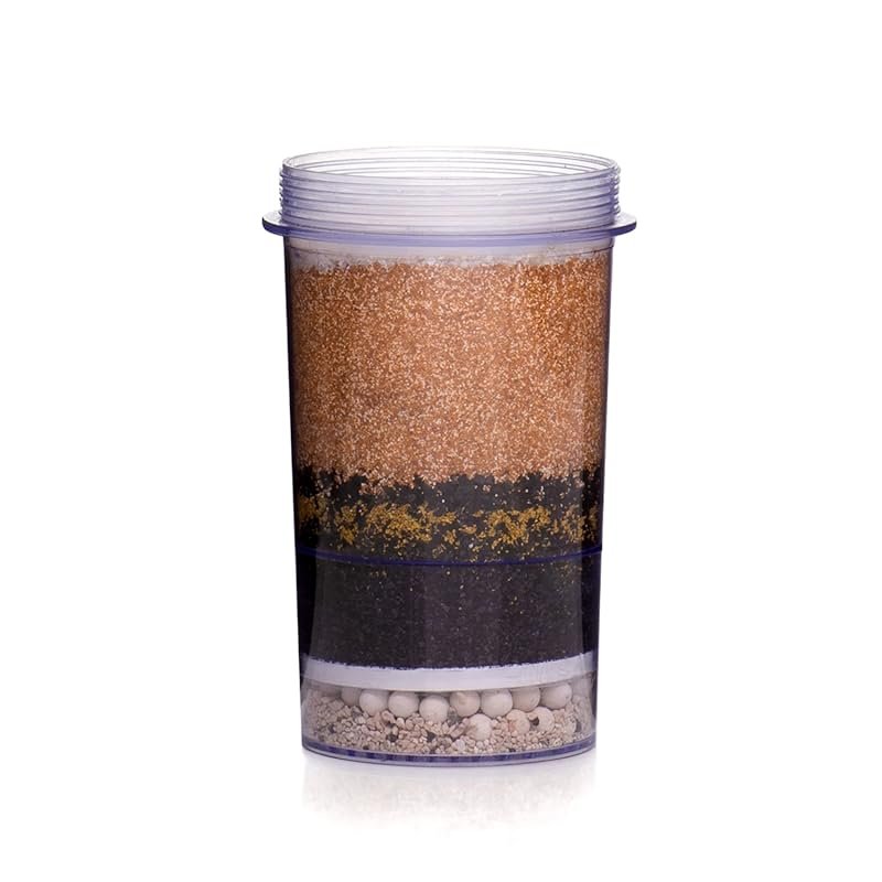 Gravity Water Filter with Alkaline Minerals – Removes Fluoride, Chlori