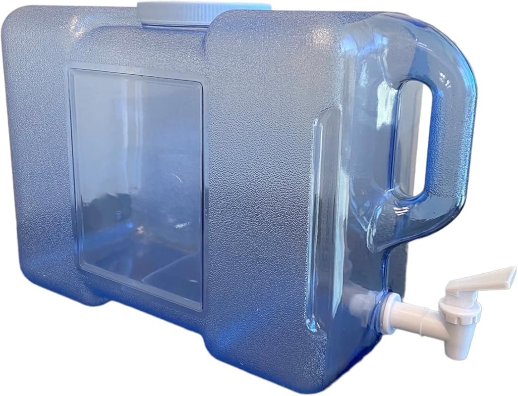 AquaNation 3‑Gallon Refrigerator Bottle Water Dispenser with Faucet