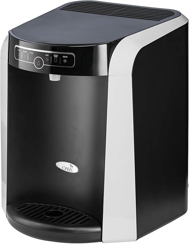 Oasis Aquarius Countertop Plumbed Water Cooler, Hot, Cold & Room Temp 