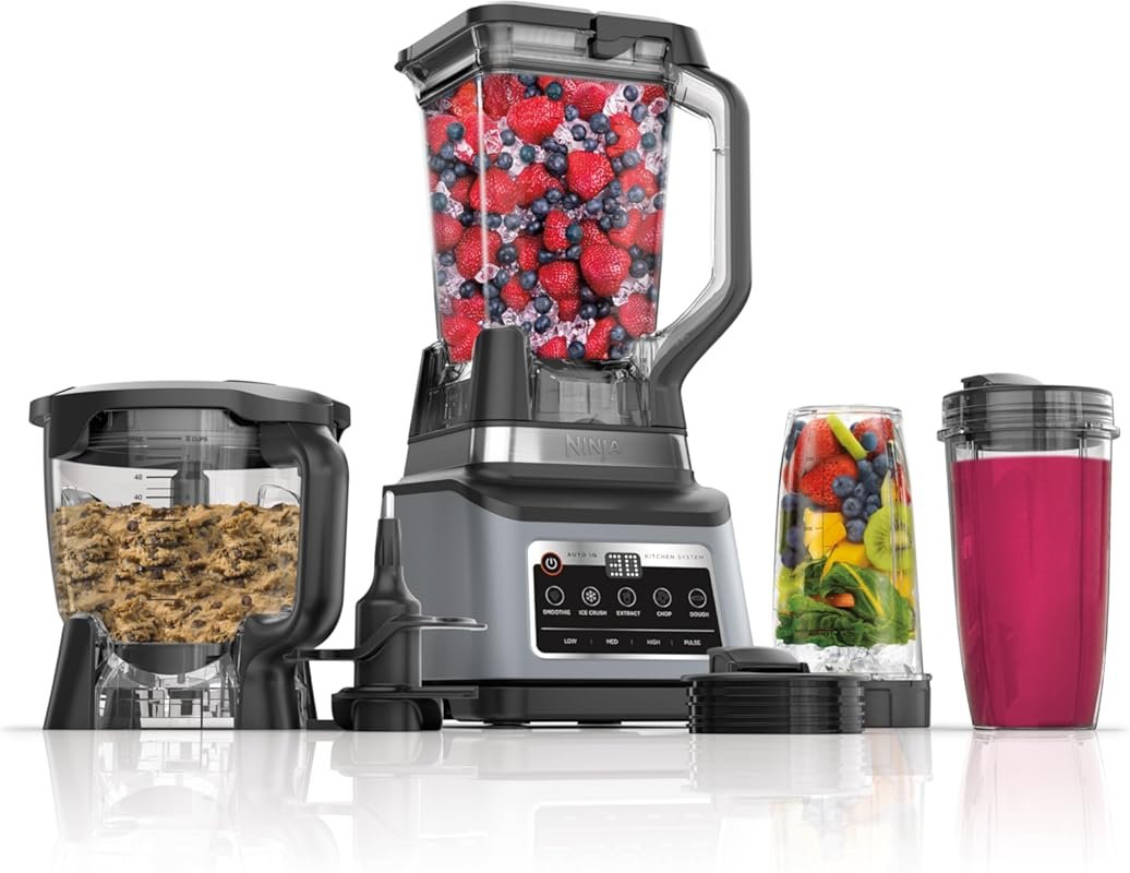 Ninja BN801 Professional Plus Kitchen System 1400W 5 Functions Auto IQ