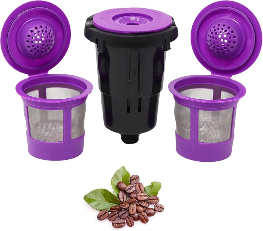 PureHQ Reusable K-Cups for Keurig Mini, K-Mini Plus, K-Express & Iced 