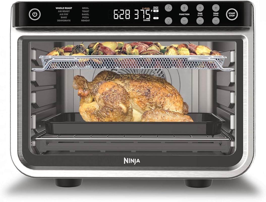 Ninja Foodi XL Pro Air Fryer & Toaster Oven Combo, 10-in-1, 1800W