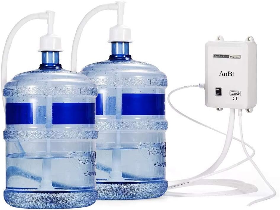 110V AC Bottle Water Dispenser Pump System with Double Inlet and 20‑ft