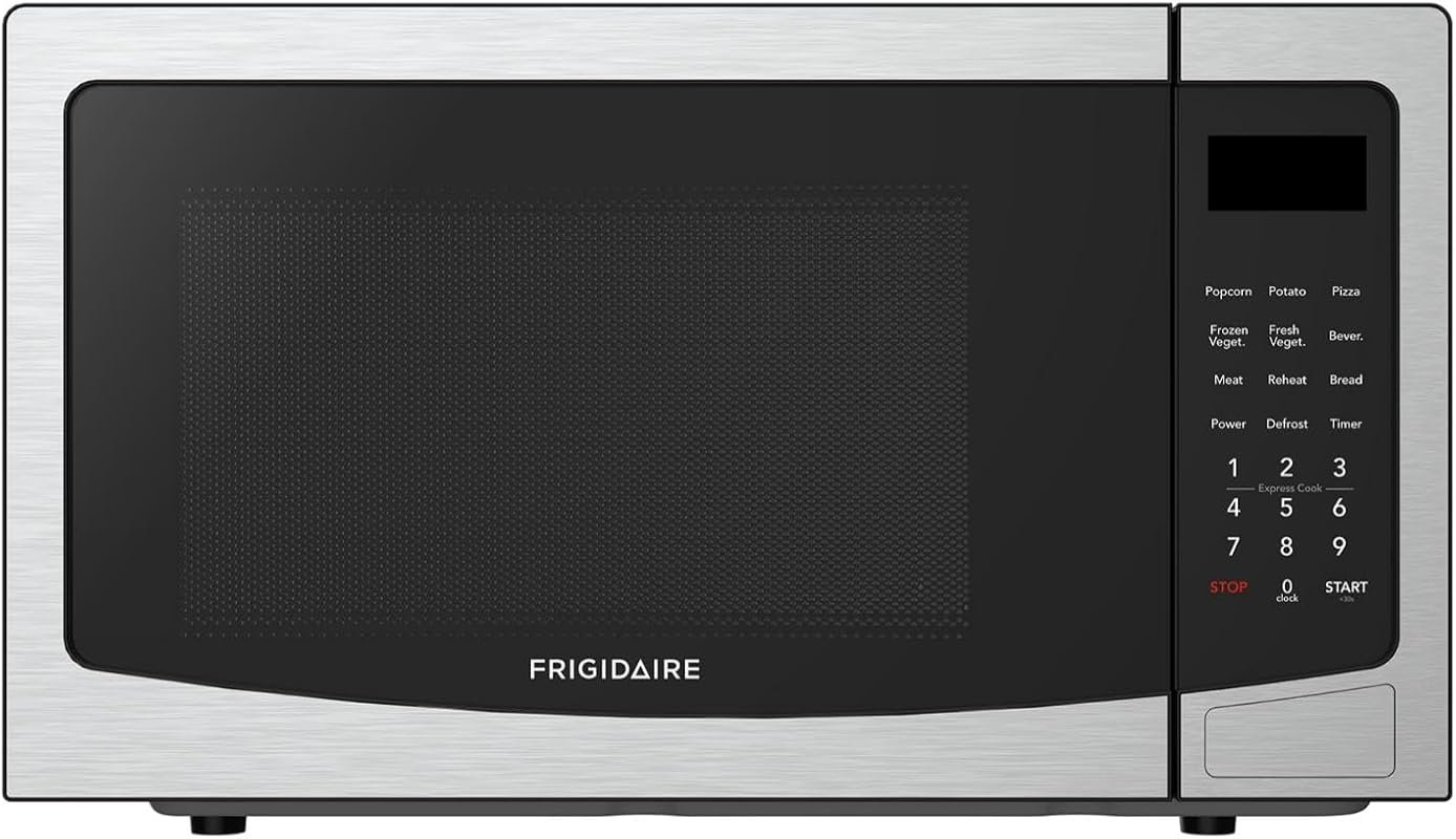 Frigidaire 1.1 Cu Ft Stainless Steel Countertop Microwave with Program