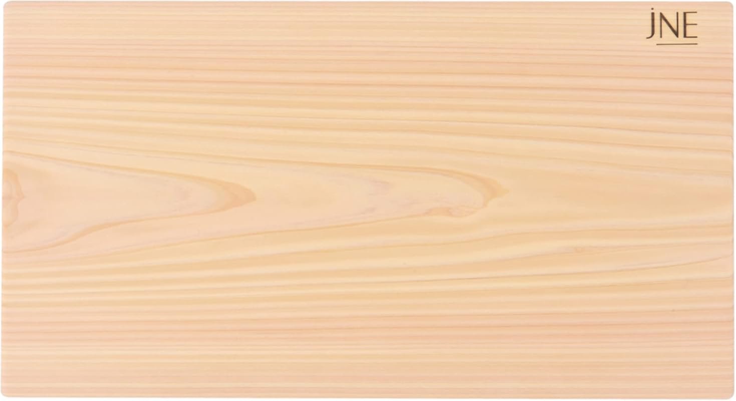 Hinoki Cypress Reversible Cutting Board – Solid Wood Chopping & Servin