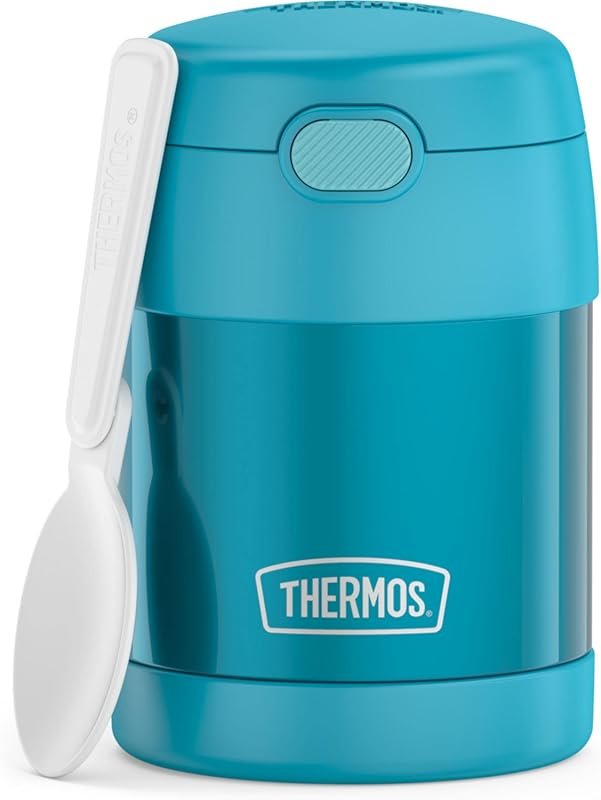 THERMOS 10oz Stainless Steel Vacuum Insulated Kids Food Jar with Spoon