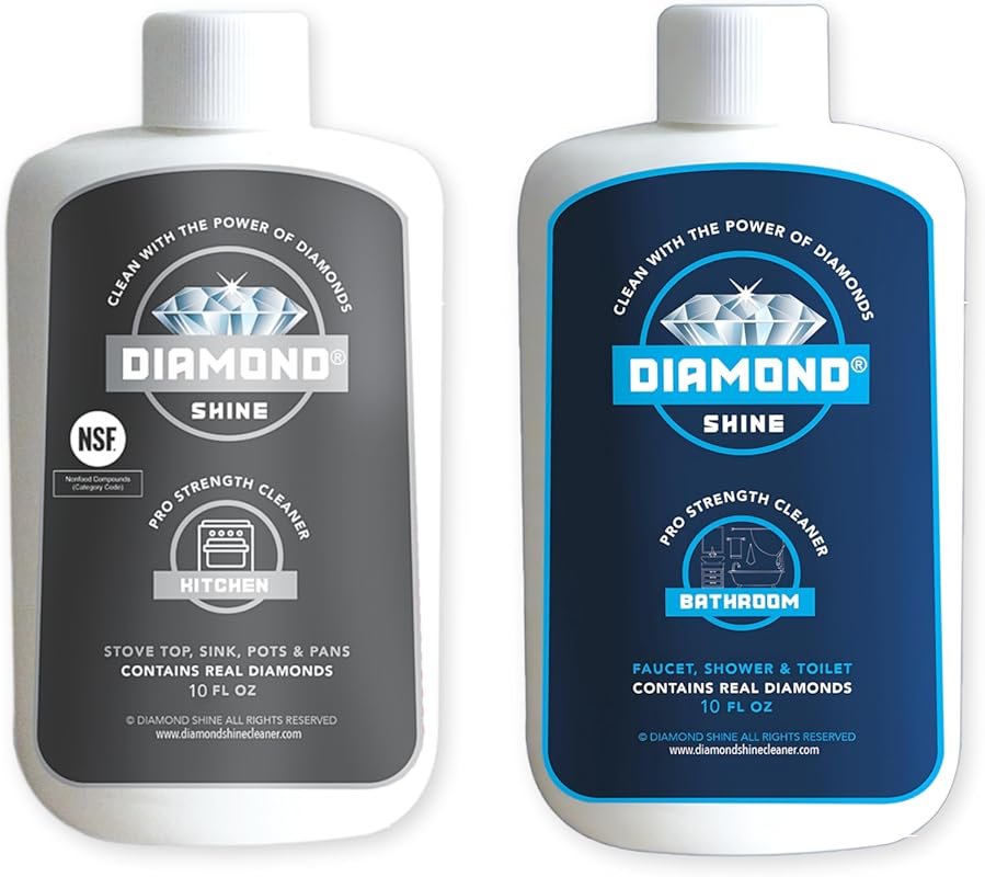 Diamond Shine Combo Pack for Bathroom, Kitchen & Hard Water Stains on 