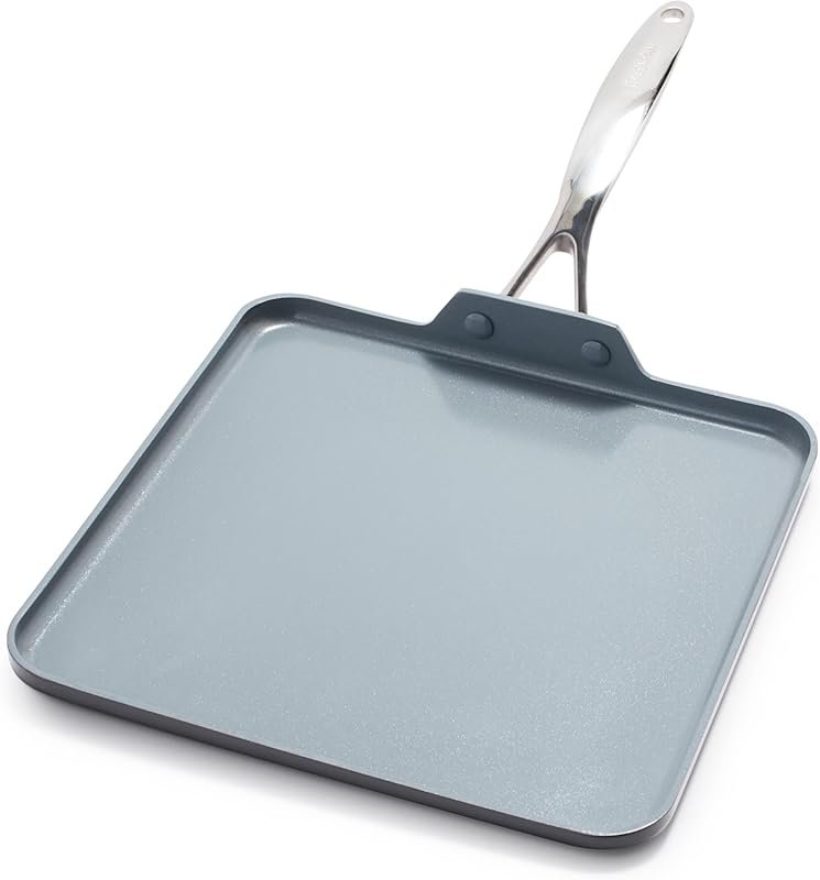 GreenPan Valencia Pro 11‑Inch Hard‑Anodized Ceramic Griddle