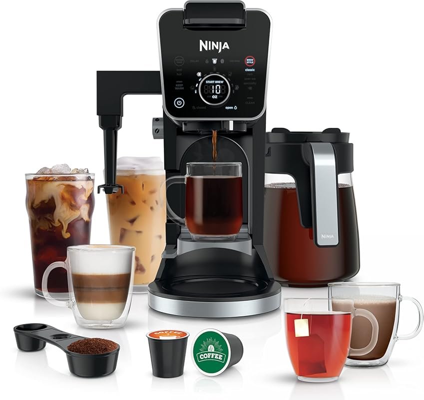 Ninja DualBrew Pro Specialty Coffee System with K-Cup Combo and 12 Cup