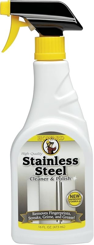 Howard Products Stainless Steel Cleaner Polisher for Appliances