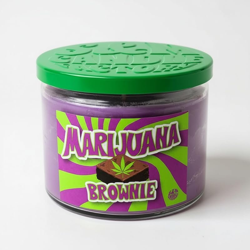 Cannabis Candle Marijuana Weed Scented
