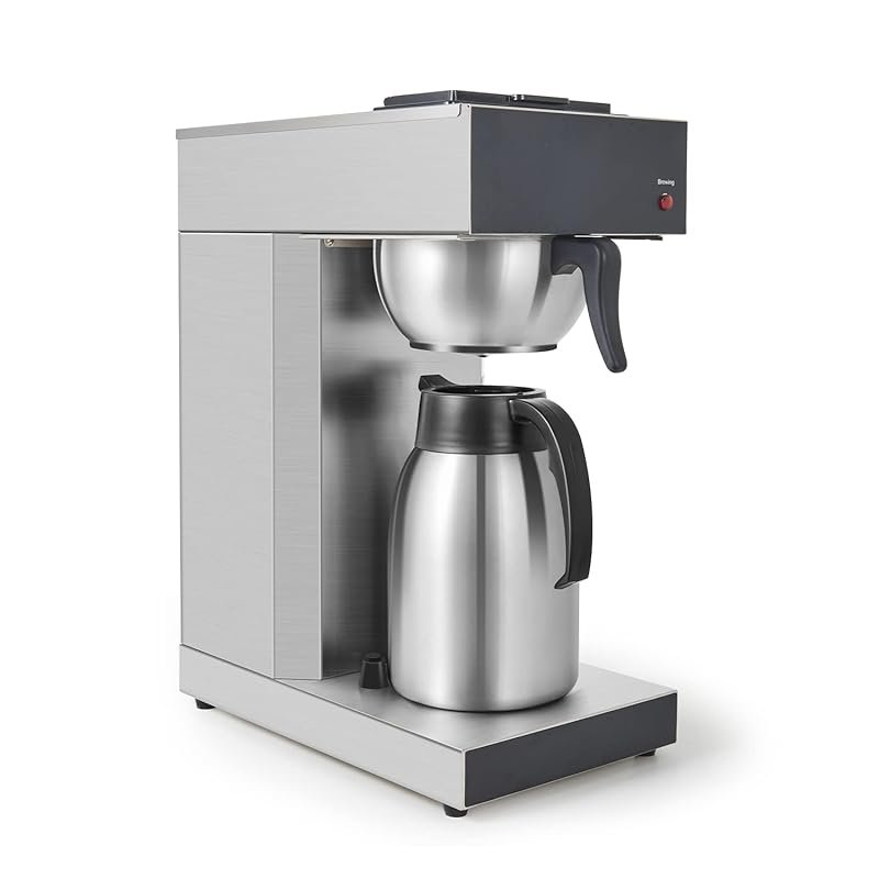SYBO Commercial 12 Cup Drip Coffee Maker with 74oz Thermal Carafe, Sta