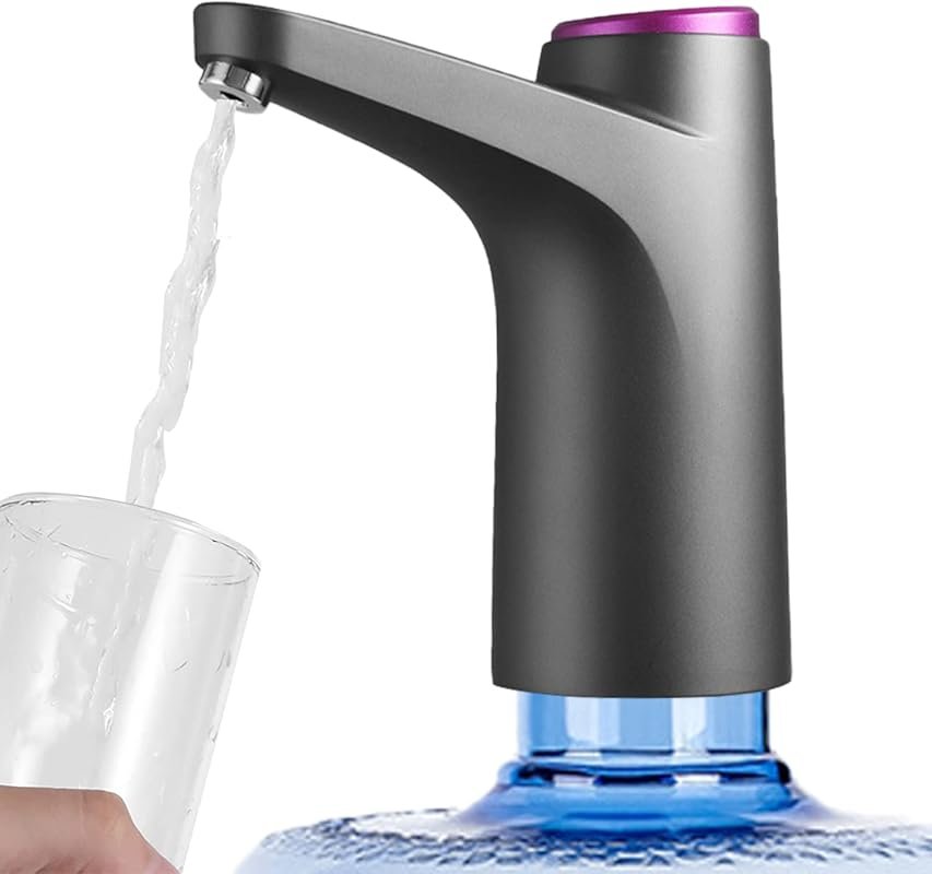 GOLDEN DEER Portable Water Dispenser for 2.5-5 Gallon Bottles – USB Ch