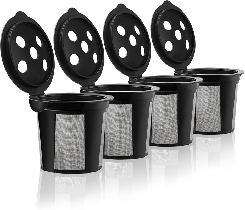 4 Reusable K Cups for Keurig K Supreme, Slim & K-Duo Gen 2 – Multistre