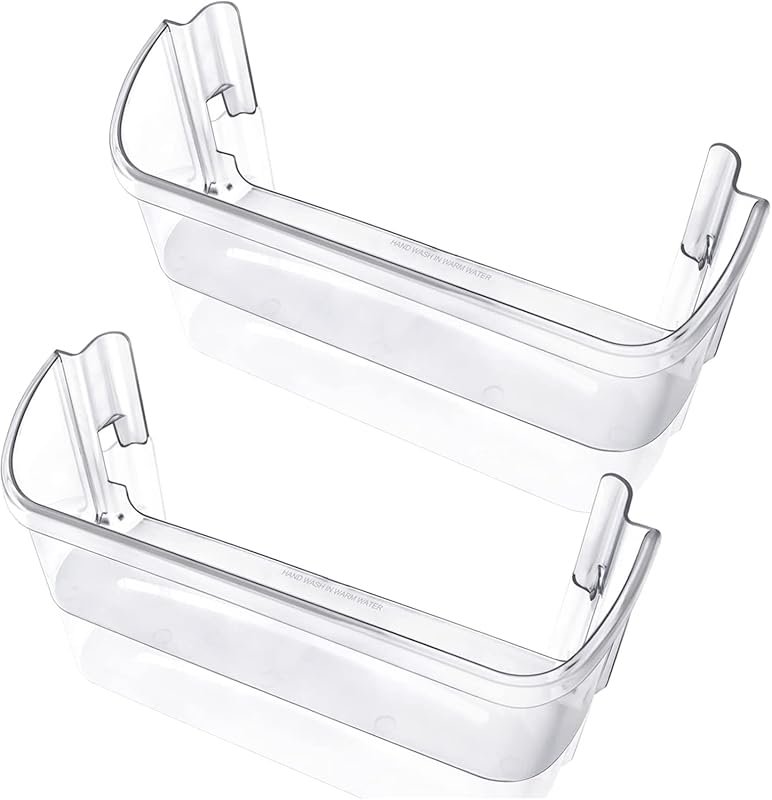 2-Pack 240323002 Refrigerator Door Bin Shelf Compatible with Frigidair
