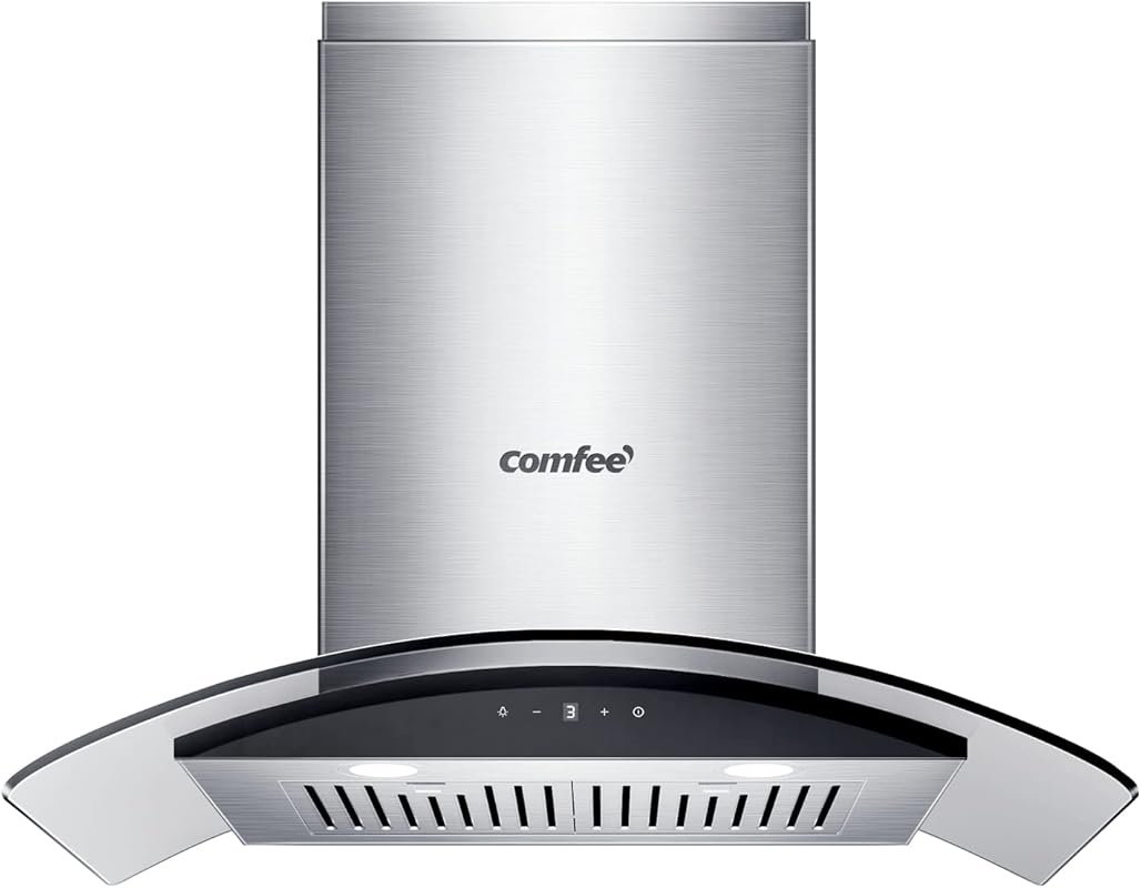 COMFEE' Curved Glass Range Hood 30