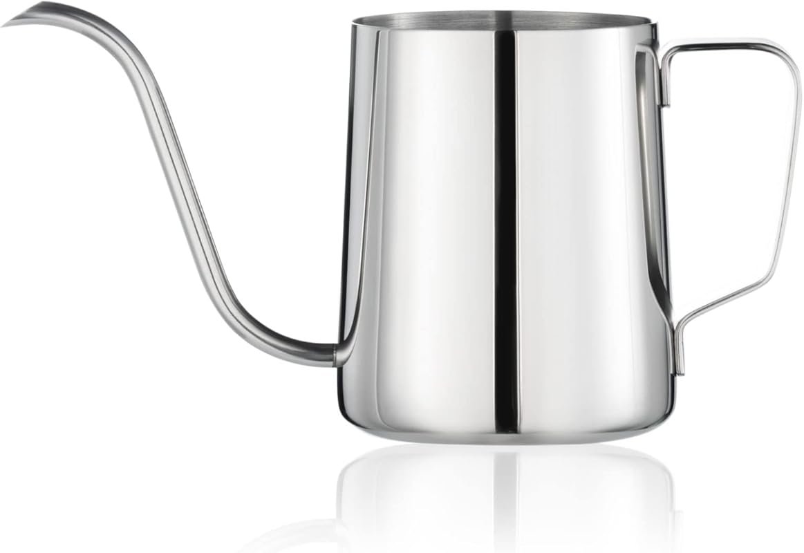 PARACITY Stainless Steel Gooseneck Kettle 12oz for Pour Over Coffee & 